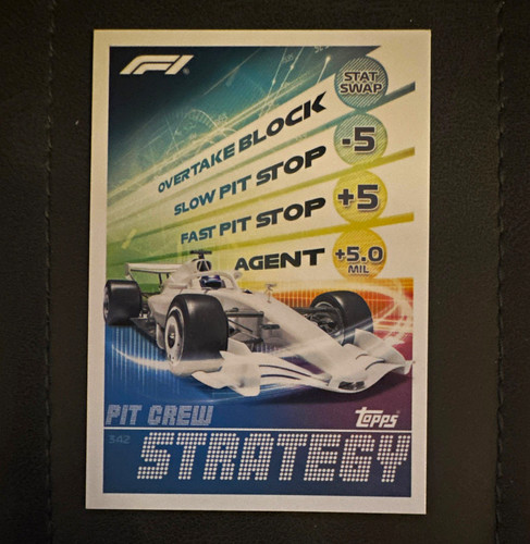 Topps turbo attax - attax, formula