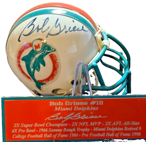 Bob griese signed - bob,