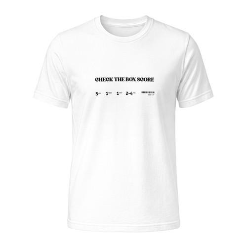Stat line shirt - line, t-shirt
