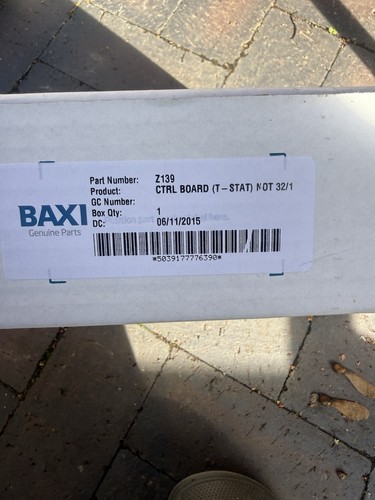 Baxi boiler control board - boiler,