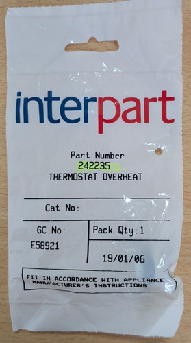 Baxi overheat stat 242235 - baxi,