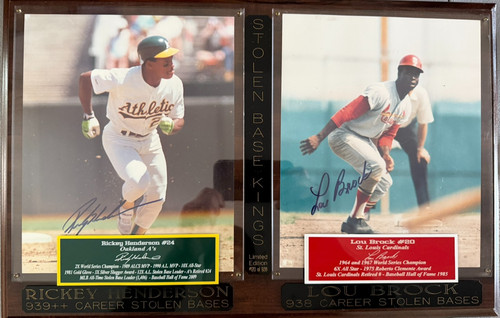 Rickey henderson lou brock - rickey,